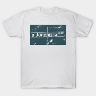 Juneau Street, Seattle, Washington by Mistah Wilson T-Shirt